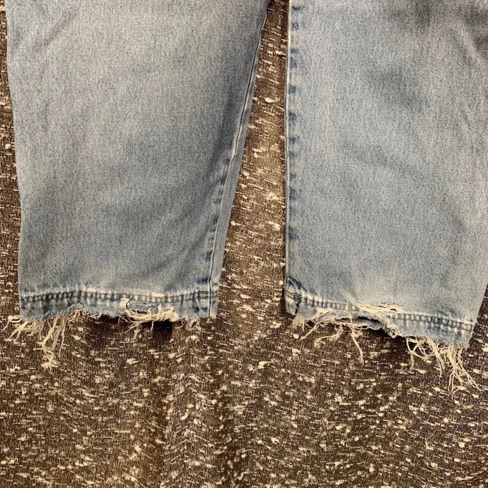 Vintage Old Navy Carpenter Jeans Mens 31x29 Light Wash Baggy Skater Y2K Denim